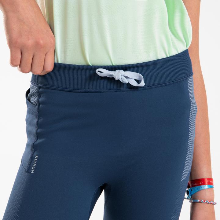 Image du produit Kiprun Corsaire de running fille - confort 500 bleu marine (140)