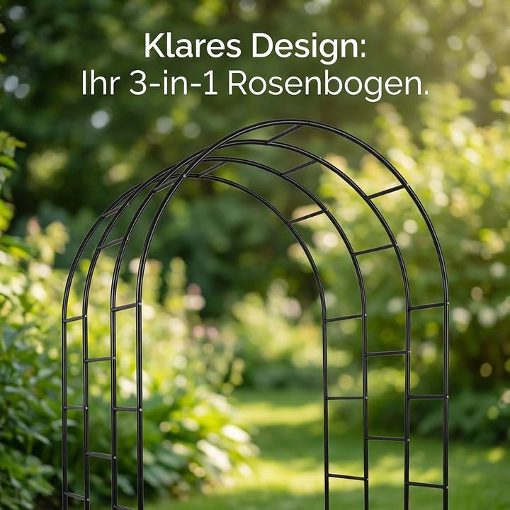 Immagine prodotto Relaxdays Rosenbogen (110 cm, 140 cm)