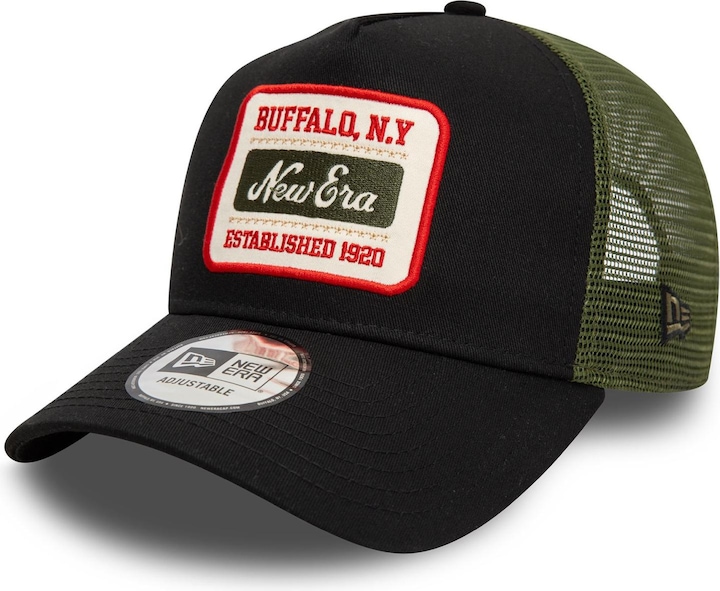 Produktbild New Era Adjustable Trucker Cap - BRAND PATCH oliv (One Size)