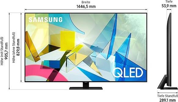 Actual product image Samsung QE65Q80T (65", QLED, 4K, 2020)