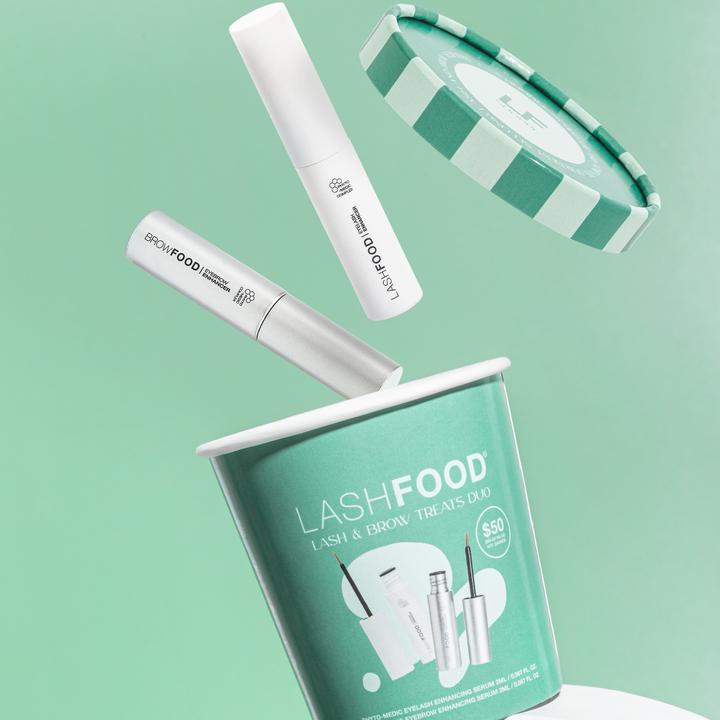 Actual product image Lashfood Lash + Brow Treats Duo (2 ml)