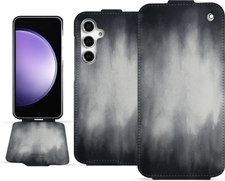 Actual product image Noreve Vertical leather shell (Samsung Galaxy S23 FE)