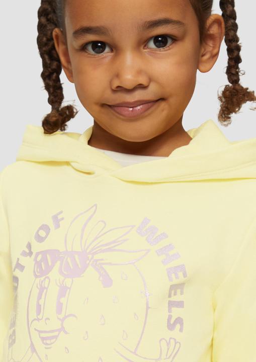 Image du produit S.Oliver Sweatshirt Hoodie mit Glitzerprint (104, 110)