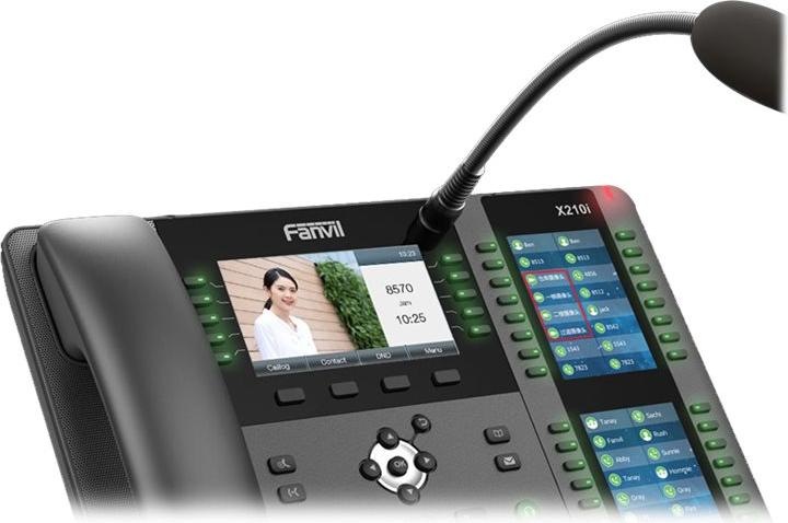 Actual product image Fanvil SIP Phone X210i Paging Console Phone