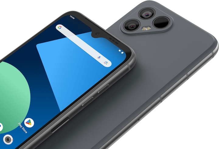 Actual product image Fairphone 4 (128 GB, Grey, 6.30", SIM + eSIM, 48 Mpx, 5G)