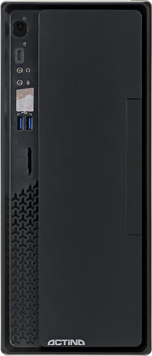 Actual product image Action 5901443313694 PC i3-10100 Mini Tower Intel® Core™ i3 8 GB DDR4-SDRAM 256 GB SSD Windows 11 Home Blac (Intel Core i3-10100, 8 GB, 256 GB, UHD Graphics 630)