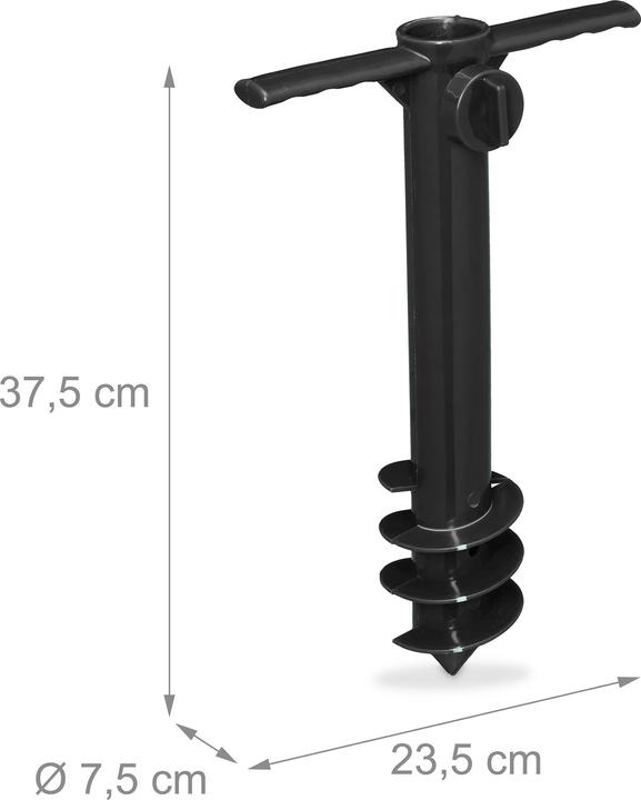 Actual product image Relaxdays Bodenhülse