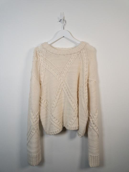 Actual product image Spokey Normal geschnitten Rundhalsausschnitt Pullover Strickpullover (M)