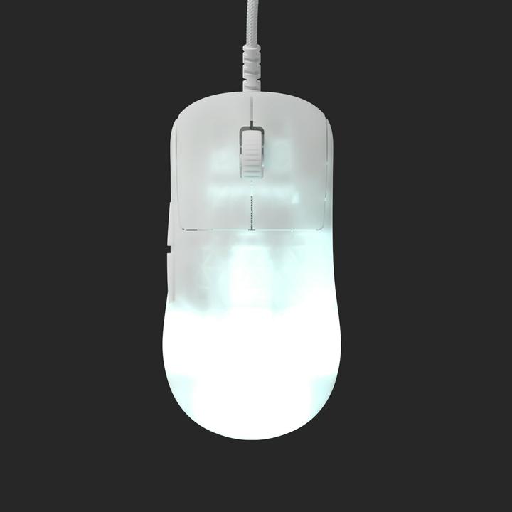 Actual product image Endgame Gear OP1 RGB Gaming Mouse - White Frost (Cable)