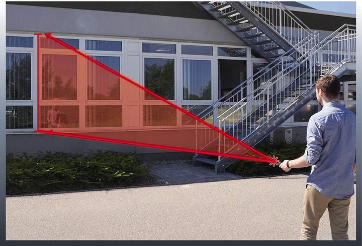 Actual product image Einhell Laser distance meter (60 m, 635 nm)