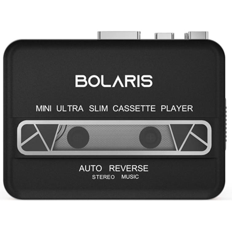 Thumbnail - Bolaris Handheld-Kassettenrekorder Modell Kobe, MP3 Player + Portable Audiogeräte, Schwarz