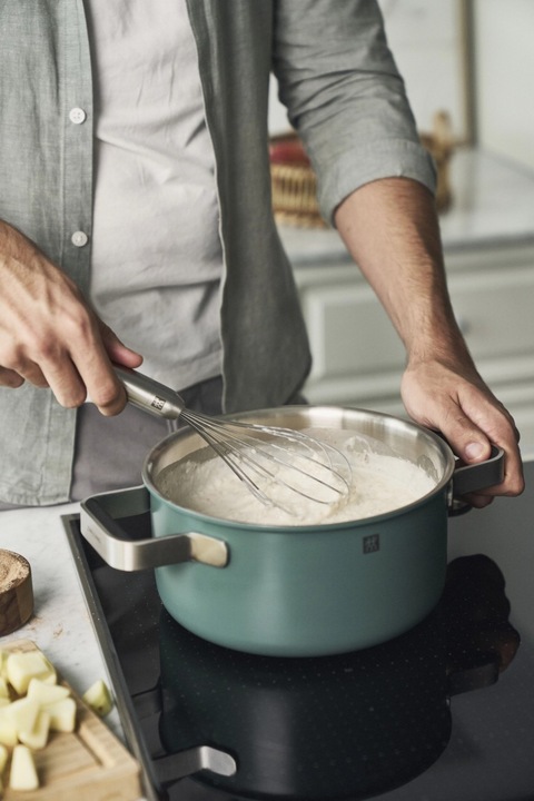 Produktbild Zwilling 3tlg. Pure Kochgeschirrset Grün (Pfannenset + Topfset, Edelstahl)