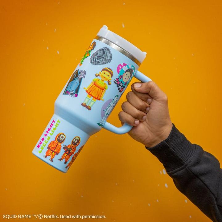 Image du produit Cinereplicas Pack d'autocollants du jeu Squid (1 Autocollants)