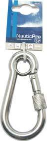 Actual product image Pösamo Snap hook 100 mm stainless steel A4
