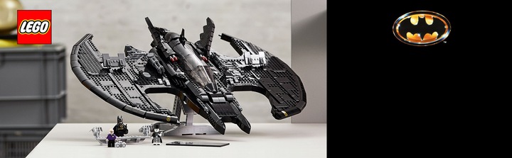 Actual product image LEGO 1989 Batwing (76161, LEGO DC, LEGO Rare Sets)