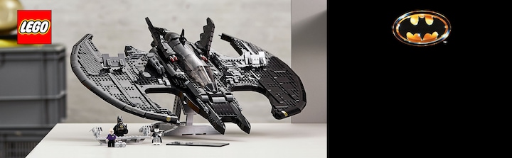 Actual product image LEGO 1989 Batwing (76161, LEGO DC, LEGO Rare Sets)