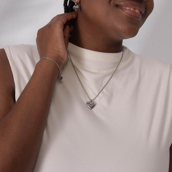 Image du produit Purelei Lovebird Kette gold (Acier inoxydable plaqué or 18 carats)