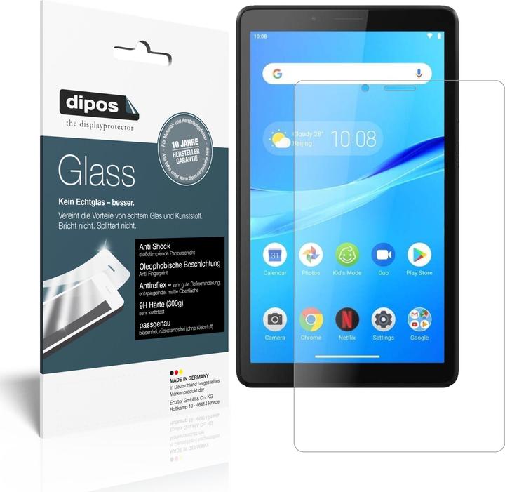 Image du produit Dipos Film de Protection d’écran Anti-Shock (2 pièce(s), Lenovo Tab M7)