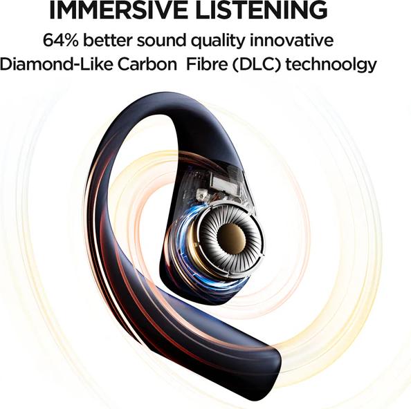 Actual product image 1More Open Earbuds S70 (White) (ANC, Wireless)