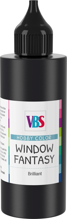 Produktbild VBS Window Fantasy, 85 ml (Schwarz, 85 ml)