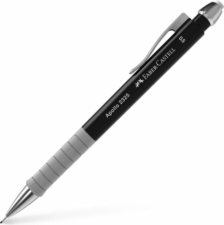 Actual product image Faber-Castell Mechanical pencil APOLLO 2325, black (0.50 mm, B, 1x)