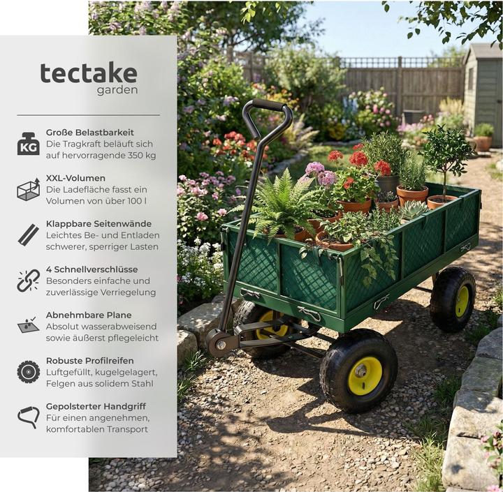 Image du produit tectake Chariot à main