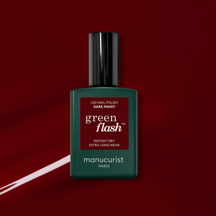 Image du produit Manucurist Green Flash vernis à ongles Dark Pansy (Dark Pansy, Vernis à ongles effet gel)