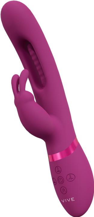 Actual product image Shots Mika - Triple Rabbit with G-Spot Flapping