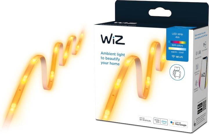 Produktbild WiZ LED Strip (RGBW, 400 cm, Indoor)