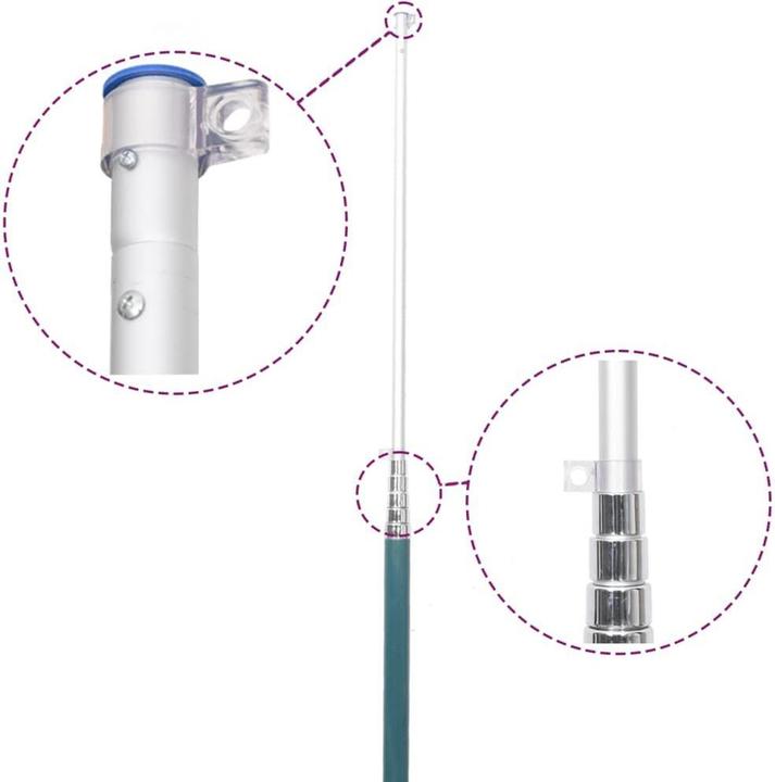 Produktbild vidaXL italienische Flagge (90 x 150 cm)