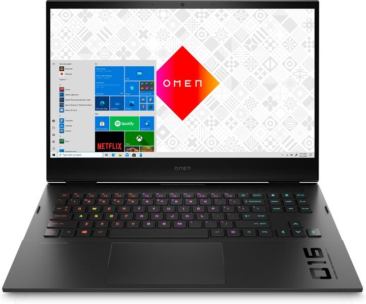 HP Omen 16 (16.10", AMD Ryzen 7 5800H, 16 GB, 512 GB, DE)