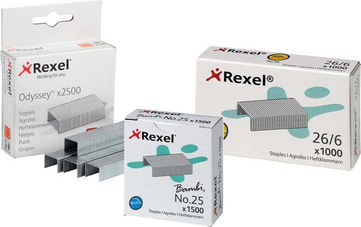 Actual product image Rexel Staples No. 25 (2500 x)