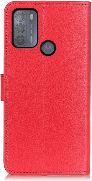 Image du produit MU Classic Série de couvertures de livres en cuir litchi (Motorola Moto G50)