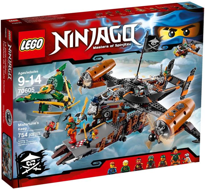 Produktbild LEGO Ninjago Luftschiff (70605, LEGO Ninjago)
