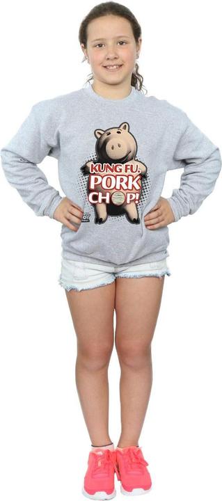 Produktbild Disney Toy Story Kung Fu Pork Chop Sweatshirt Mädchen (140, 146)