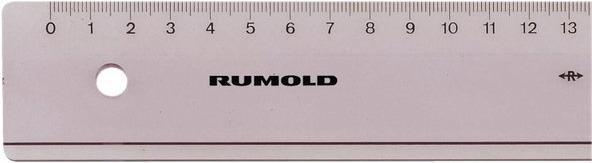 Actual product image Rumold Office and technician rulers FL 41 (50 cm, Plastic)