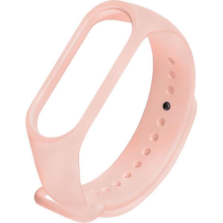 Strap-it Armband (Silikon, Mi Band 3), Uhrenarmband, Rosa