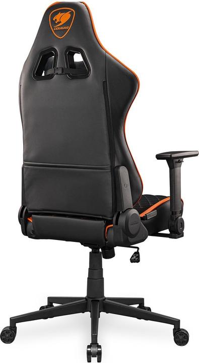 Actual product image Cougar Armor One V2 F gaming chair, PVC/fabric, black/orange