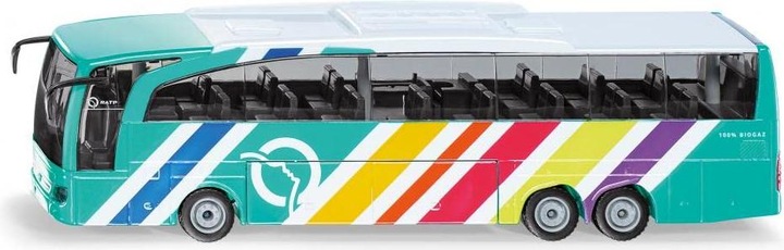 Produktbild Siku 3738001, Mercedes-Benz Travego Reisebus RATP Frankreich, 1:50, Metall/Kunststoff, Multicolor, Ö