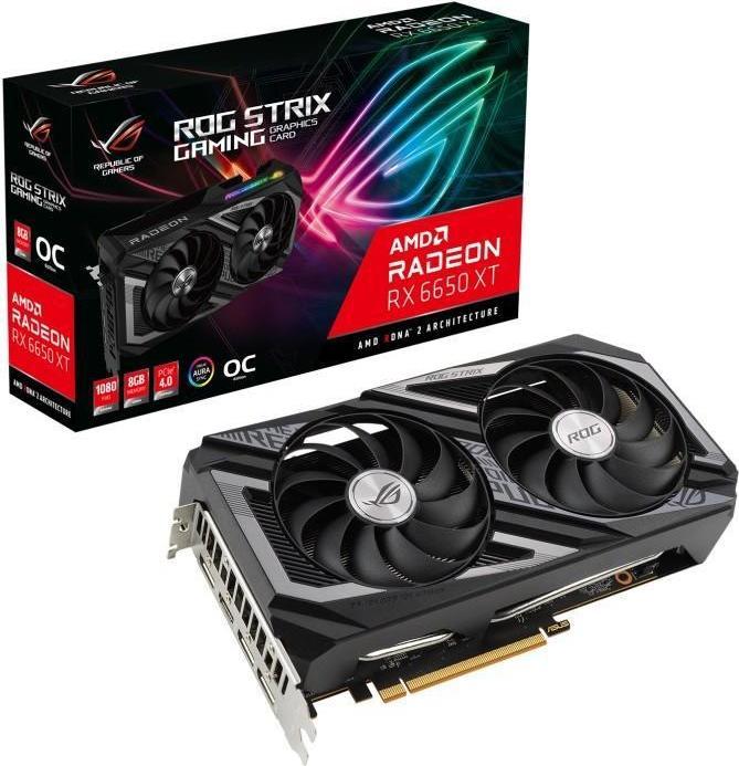 Produktbild ASUS ROG Radeon STRIX RX6650XT O8G V2 GAMING (8 GB)