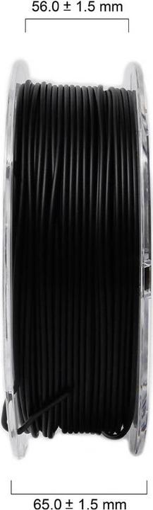 Actual product image Maertz PMMA-1023-002 PMMA-1023-002 Filament PLA Carbon heat resistant, high stiffness (Carbon, 2.85 mm, 1000 g, Black)