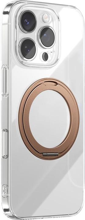 Produktbild Joyroom JR-16JL6 Ultra-Thin Magnetic Phone Case with 360° Rotatable Ring Stand for iP 16 Pro-Gold (Apple iPhone 16 Pro)