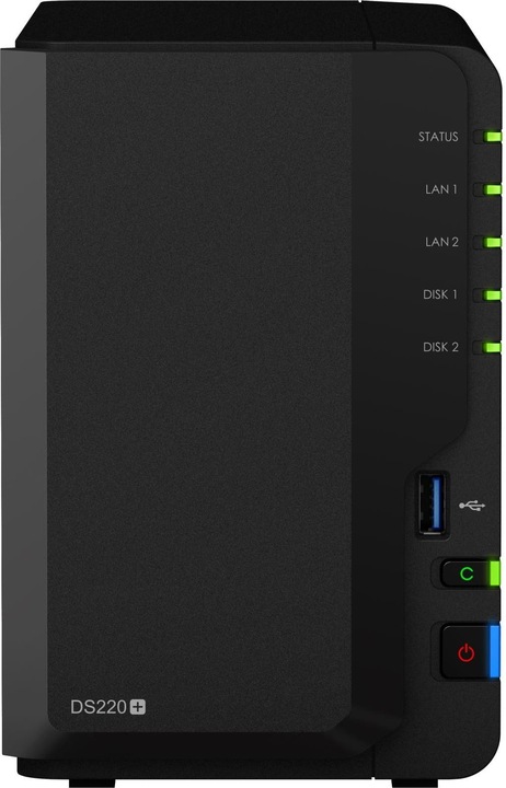 Image du produit Synology DS220+ (2 x 10 To, WD Red Plus)