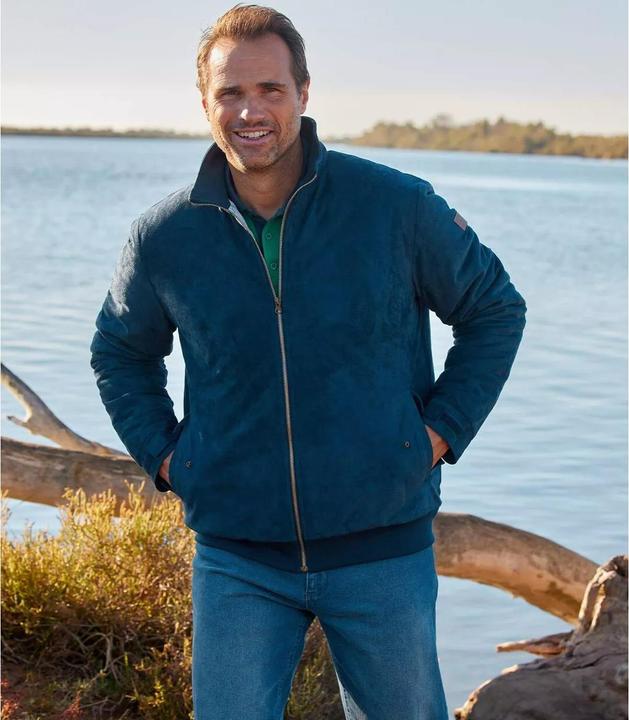 Produktbild Atlas For Men Blouson in Wildlederoptik mit Steppfutter (XL)