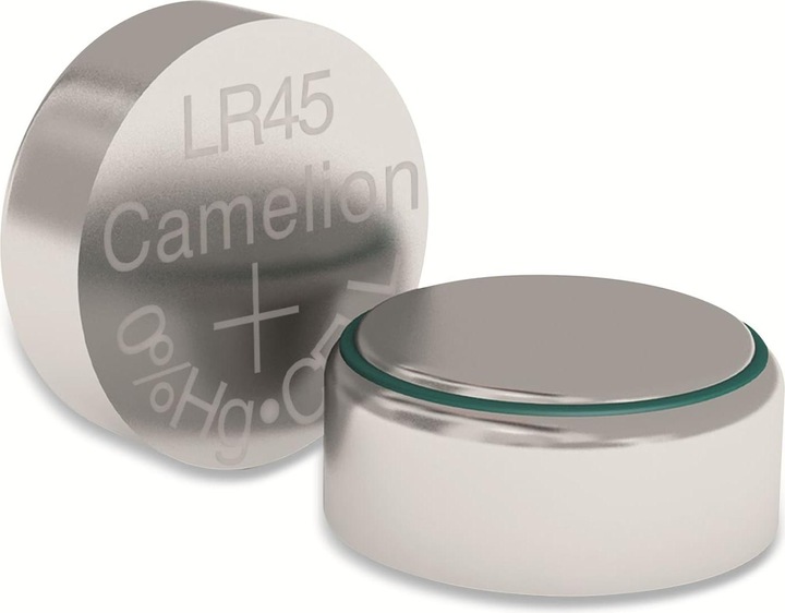 Produktbild Camelion Alkaline Knopfzellen LR45 (2 Stk., AG9/LR45/LR936/394, 60 mAh)