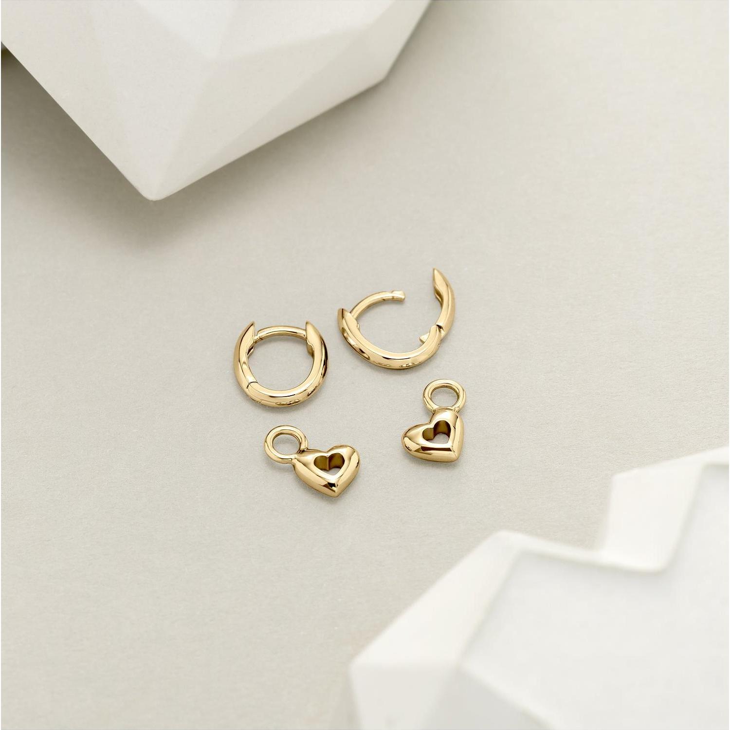 Thumbnail - Jette, Ohrringe, Creolen DARLING, (925er Silber, Recycelt)