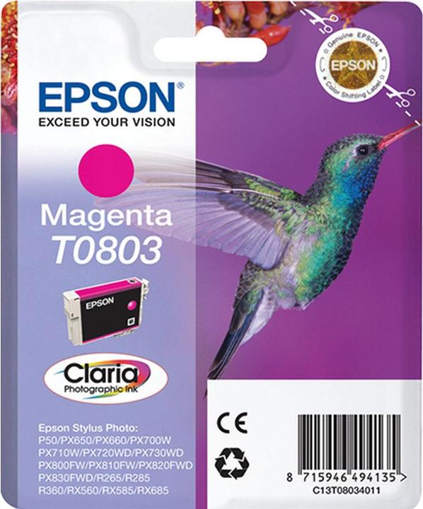 Produktbild Epson T0803 Claria Photographic (M)