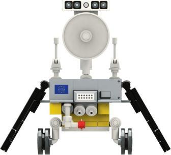Actual product image Open Bricks OB-WS0823 Lunar Rover kit