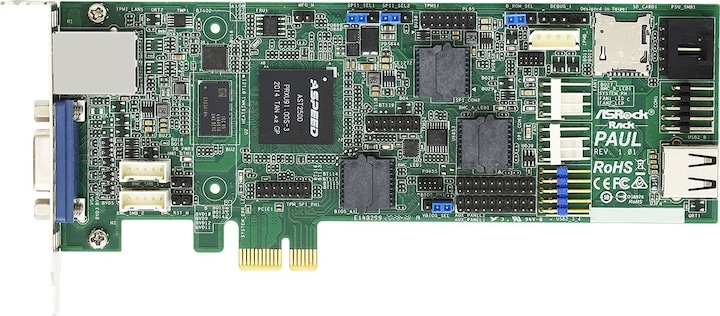 AsRock Carte de contrôle à distance Rack PAUL Low-Profile ASPEED AST2500