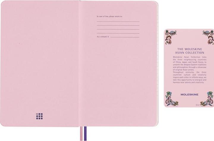 Produktbild Moleskine Sakura Notizbuch, Large/A5, Liniert, Fester Einband (13 x 21 cm, Liniert, Harter Einband)
